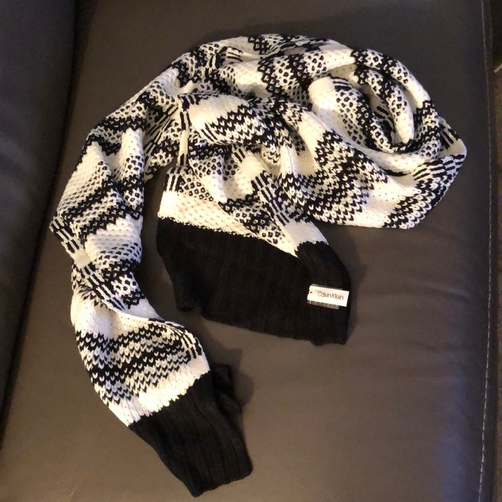 Calvin Klein scarf, new without tags